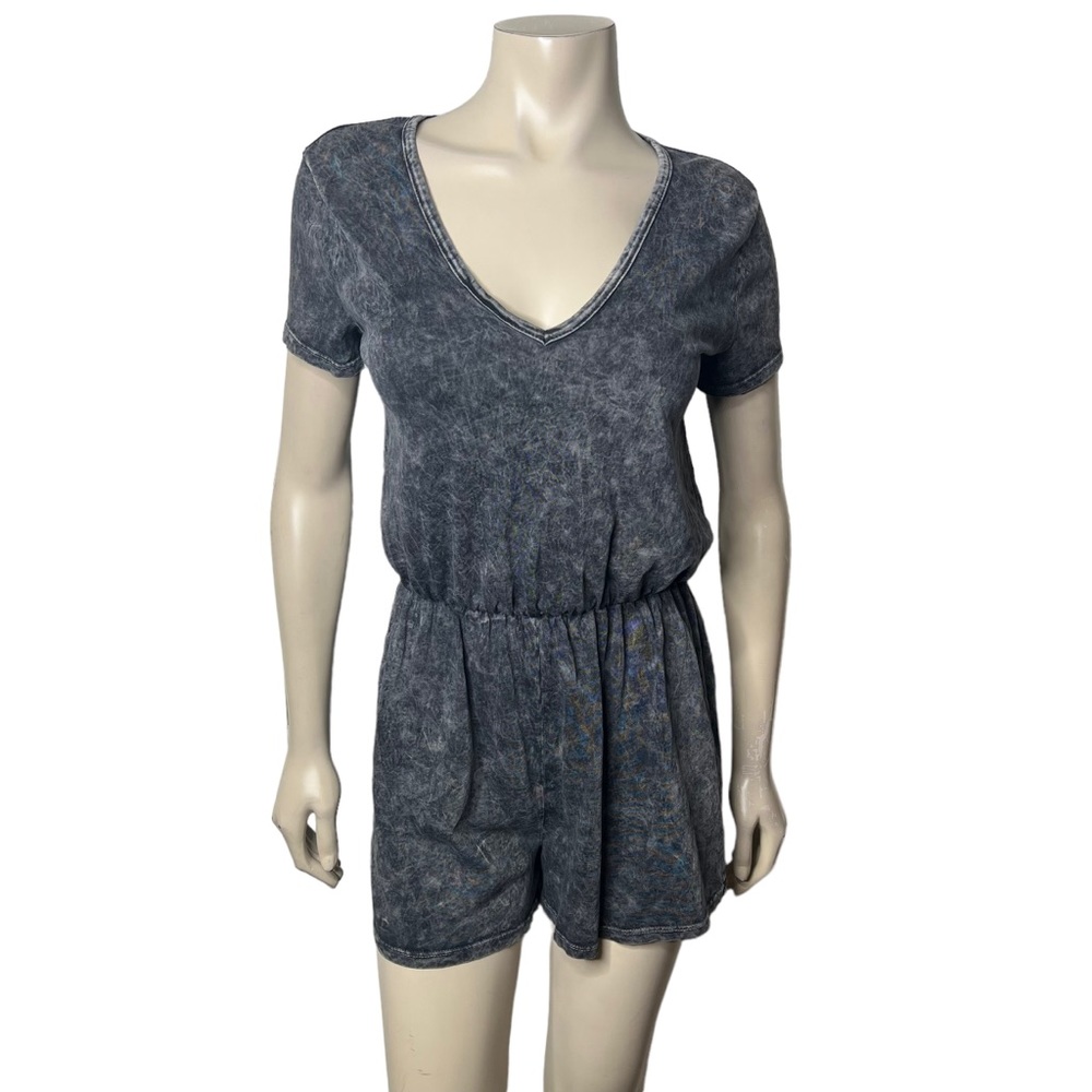 Lulus Black Washed Romper